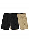 2-PACK CARGO SHORTS