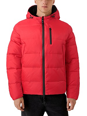 MEN''S DOWN JACKET WITH HOOD