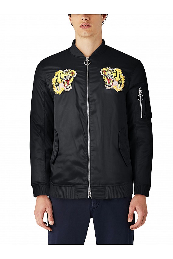 MEN'S DOGTOWN EMBROIDERED BOMBER JACKET