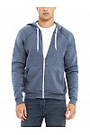 MELANGE ZIPPER HOODIE