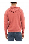 MELANGE ZIPPER HOODIE
