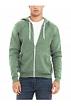 MELANGE ZIPPER HOODIE