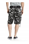 TWILL CARGO SHORT PANTS CAMO