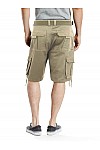 TWILL CARGO SHORT PANTS SOLID