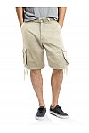 TWILL CARGO SHORT PANTS SOLID